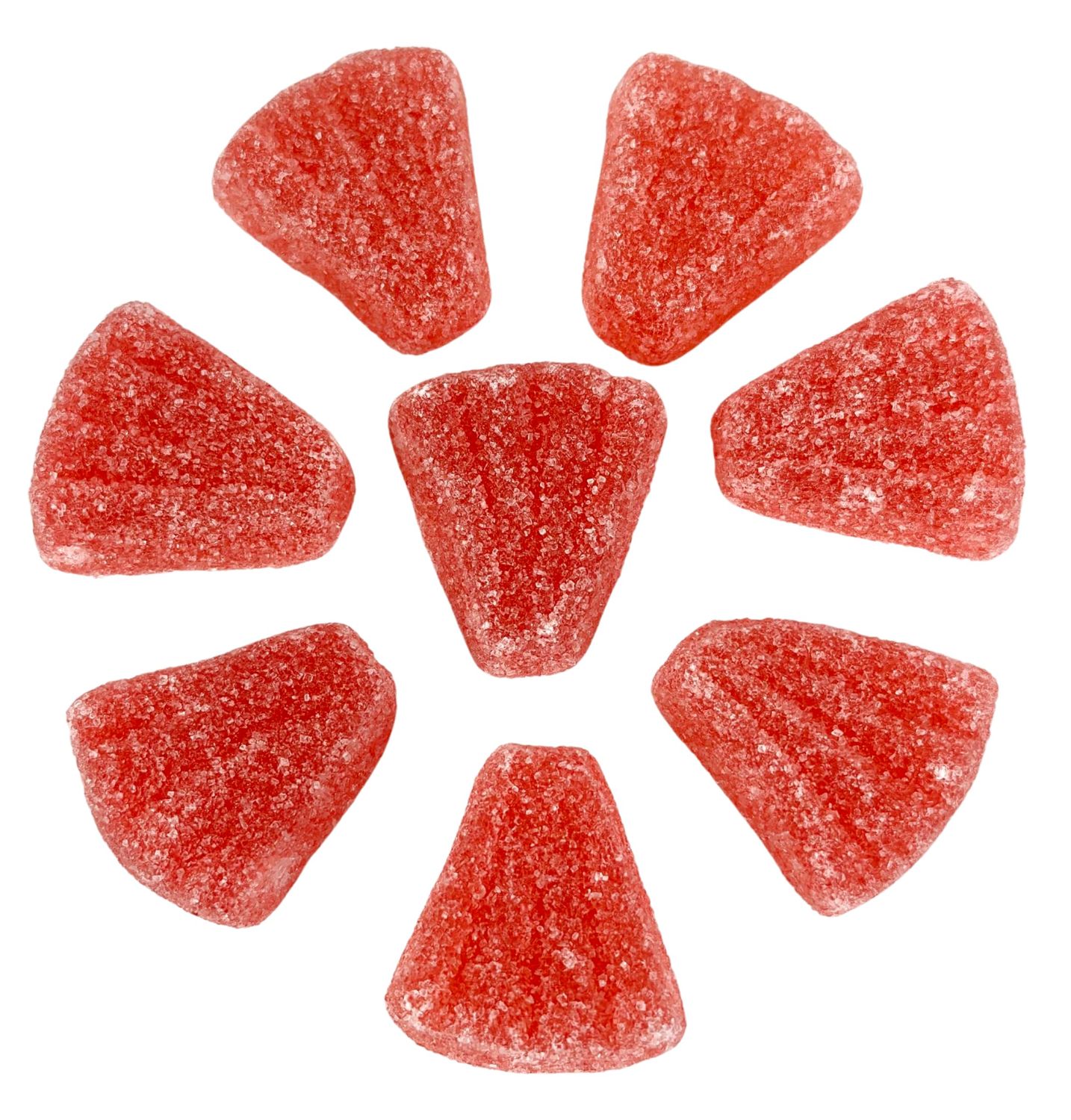 Cozy Confections Gummy Pink Grapefruit Slices - Made with Real Grapefruit, 1 Pound