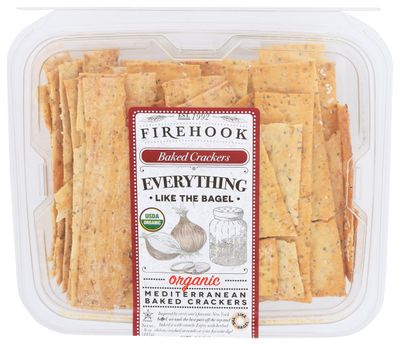 FIREHOOK BAKED CRACKERS Organic Everything Crackers, 8 OZ