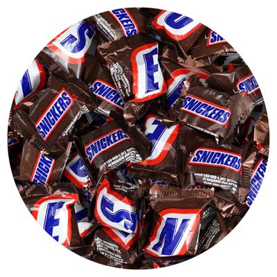 SnickersMinis, 2 Pound Bulk Bag, Individually Wrapped Candy