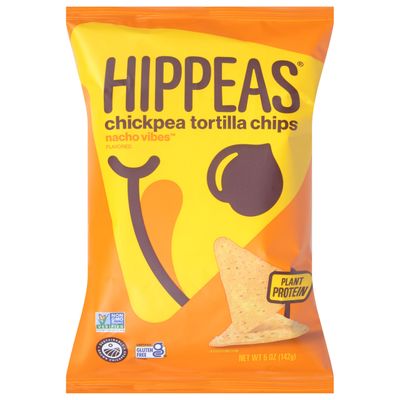HIPPEAS Nacho Vibes Chickpea Tortilla Chips, 5 OZ