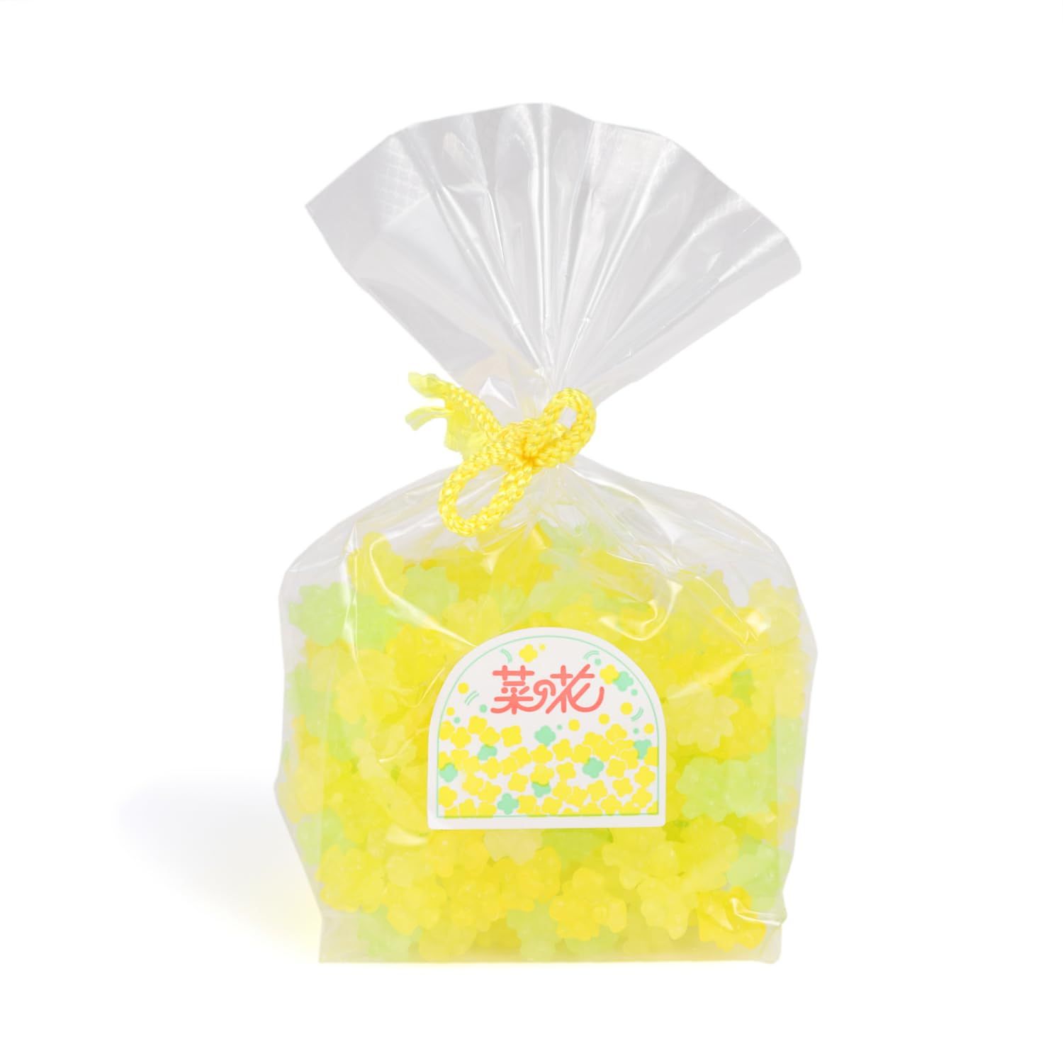 Japanese snakcs Konpeito Candy Flower Shapes Bag (Rapeseed flower)