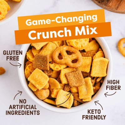 Catalina Crunch Mix Cheddar Protein Snack Mix | Low Carb, Keto Snacks, Pack Of 1