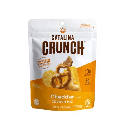 Catalina Crunch Mix Cheddar Protein Snack Mix | Low Carb, Keto Snacks, Pack Of 1