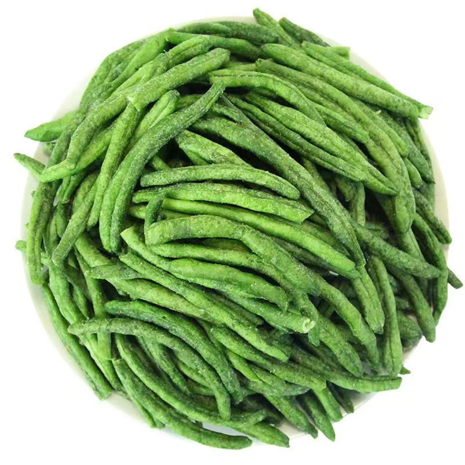 Green Bean Chips 8.46oz 240g Sea-Salted Delicious and Fresh Bulk Chips Crispy Dried Fruits and Vegetables