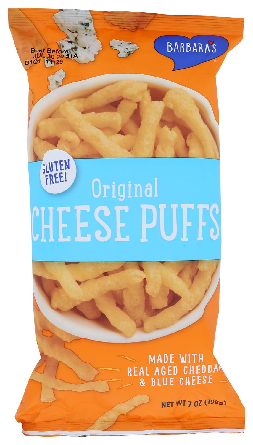 Barbara&#39;s Bakery, Original Cheese Puffs, 7 oz