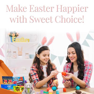 Easter Care Package (45ct) - Candy Snacks Treats Plush Bunny Cookies Gift Box Bundle Basket Fillers Stuffers Present Kids Adults Boys Girls College Student Child Grandchildren Toddlers