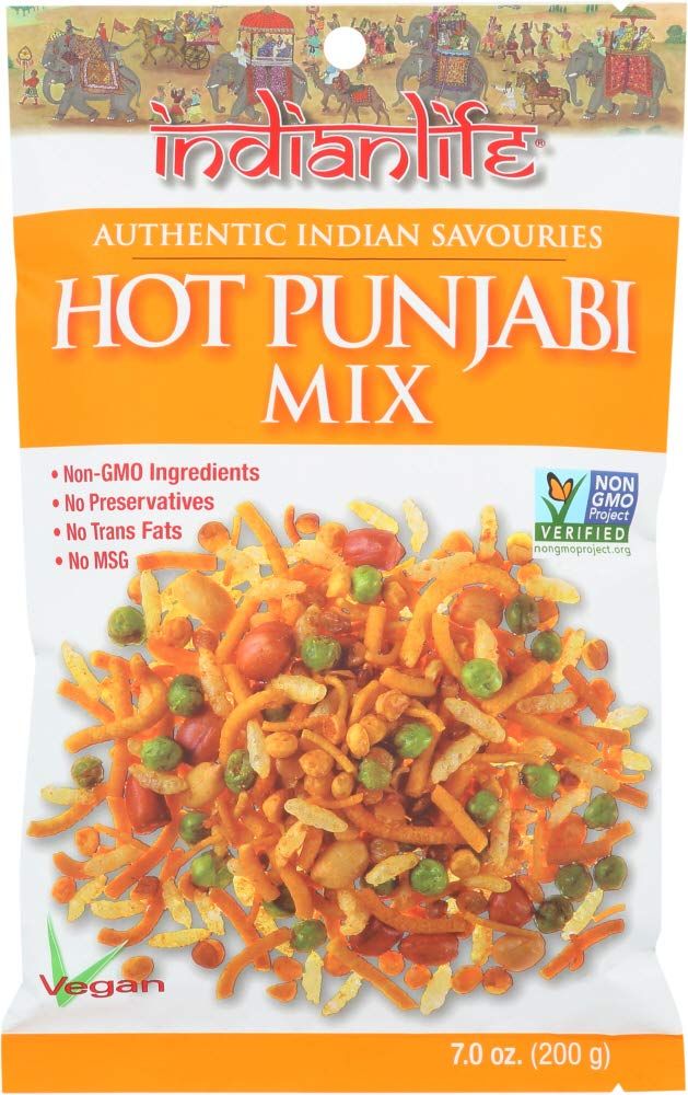 Indianlife Mix Snack Punjabi Hot, 7 Oz