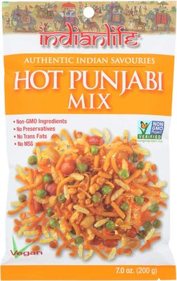 Indianlife Mix Snack Punjabi Hot, 7 Oz