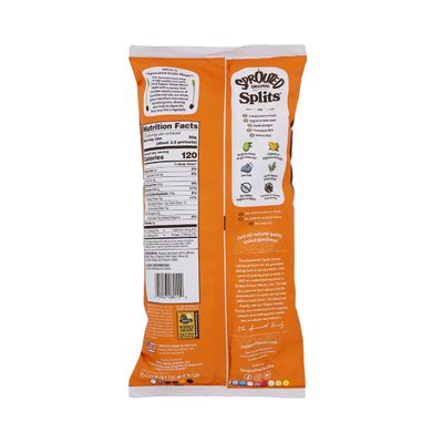 Unique Snacks Sprouted Splits Pretzels, Sprouted Pretzels, Delicious Homestyle Baked Snack Bag, OU Kosher, and Non-GMO Food, No Artificial Flavor, 8 Oz. Bag, Pack of 12