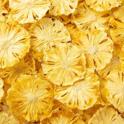 Dried Pineapple Slices for Cocktail 5.29OZ150G - No Sugar Added Natural Pineapple Rings Dehydrated Fruit Garnish for Drinks Baking Tea - Edible Dry Pineapple Flowers Bulk Snack No Additives