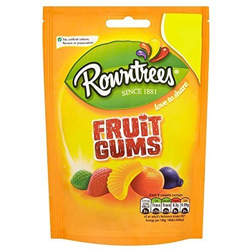 Rowntree&#39;s Fruit Gums 120g