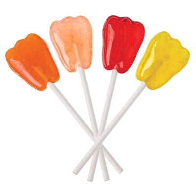 Dr. Johns Sugar Free Candy, Healthy Lollipops with Zero Sugar, Low Calorie Snacks, Keto Friendly Hard Candy Sweets, Sunkissed Fruit Tooth, 60 Count, 1 LB