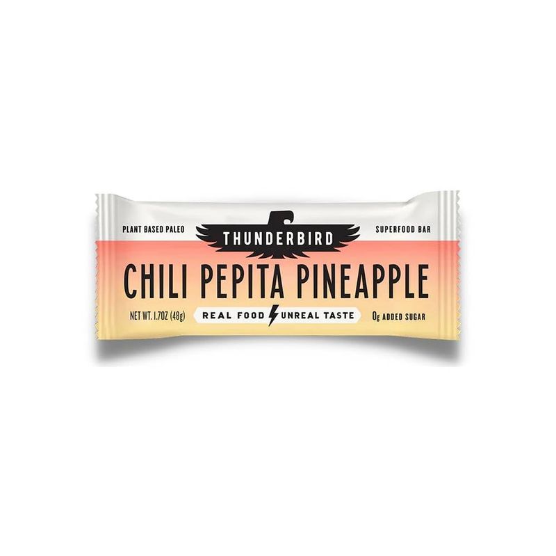 THUNDERBIRD ENERGETICA Chili Pepita Pineapple Bar Sgl, 1.7 OZ