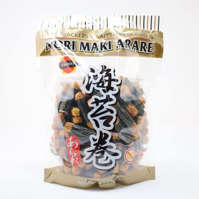JFC - Nori Maki Arare (rice crackers wrapped in seaweed) 5 Oz (Pack of 4)