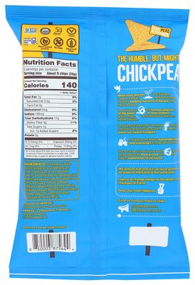 HIPPEAS Rockin Ranch Chickpea Tortilla Chips, 5 OZ