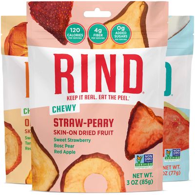 RIND Snacks | Variety 3 Bag Pack | Straw-Peary, Coco-Melon, &amp; Orchard Blend | Dried Fruit Superfood | No Sugar Added | High in Fiber | Gluten Free | Vegan | Paleo | Healthy Fruit Snacks | 2.75oz - 3oz