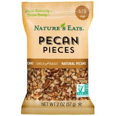 Nature&#39;s Eats Pecan Pieces, 2 Ounce (Pack of 12)