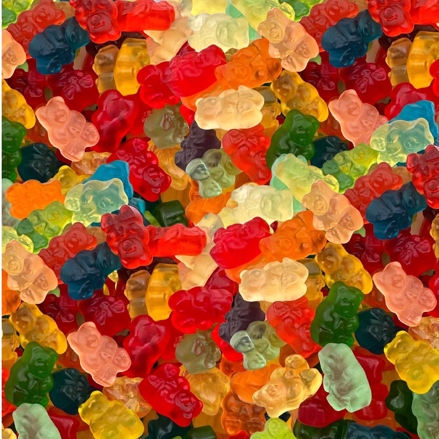 Gummy Bears Candy | 1-Pound Pack | Assorted Fruit Flavors