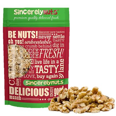 Sincerely Nuts Raw Shelled Walnuts (3lb bag) | No Shell Walnut Halves and Pieces | Easy to Eat &amp; Cook Right Out of the Bag | Kosher &amp; Gluten Free Superfood | Plant Based Fiber &amp; Healthy Fats