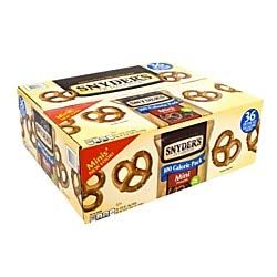 Snyder&#39;s Mini Pretzels 100-Calorie Bags, Pack Of 36 Bags