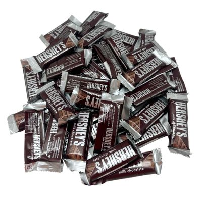 Hershey&#39;s Snack Size Chocolate Bars - 2 lb Bag (Approx. 80 Pieces) - Perfect for Parties and Celebrations