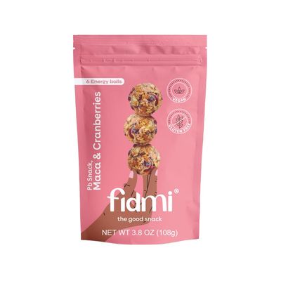 Fidmi Protein Balls | Snack Energy Balls | All Natural Ingredients | Keto Friendly | Maca &amp; Cranberrys (DoyPack, Maca)