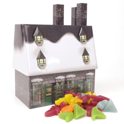 Jelly Belly Honeydukes Candy Tin, Harry Potter Gummy Candies Inside, Christmas Collectors Gift
