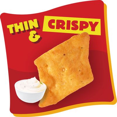 Cheez-It Snap'd Cheese Cracker Chips, Thin Crisps, Lunch Snacks, Cheddar Sour Cream and Onion, 45oz Case (6 Bags)