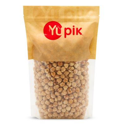 Yupik Dry Roasted Unsalted Hazelnuts, 2.2 lb, (Pack of 6), Gluten-Free, Kosher, Vegan, Filberts, Unsalted, Oil-Free, Crunchy Nuts, Source of Fiber &amp; Iron, Healthy Snacks, Ideal for Baking, Cooking