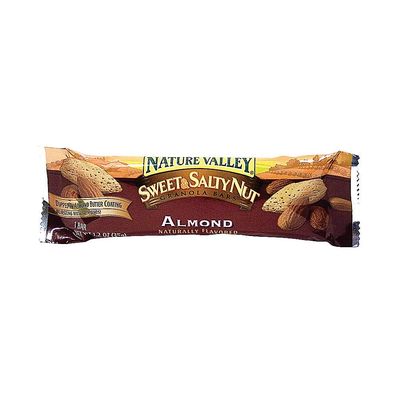 Nature Valley Granola Bars, Sweet &amp; Salty Nut Almond Cereal, 1.2 oz Bar (Pack of 16)