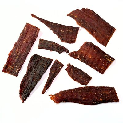 Old Fashioned Hickory Beef Jerky - No Frills Tough and Old Style Dry Beef Jerky - All Natural, Gluten Free, No Added Preservatives and No Added MSG, Healthy Protein Snacks, 2 oz (Pack of 3)
