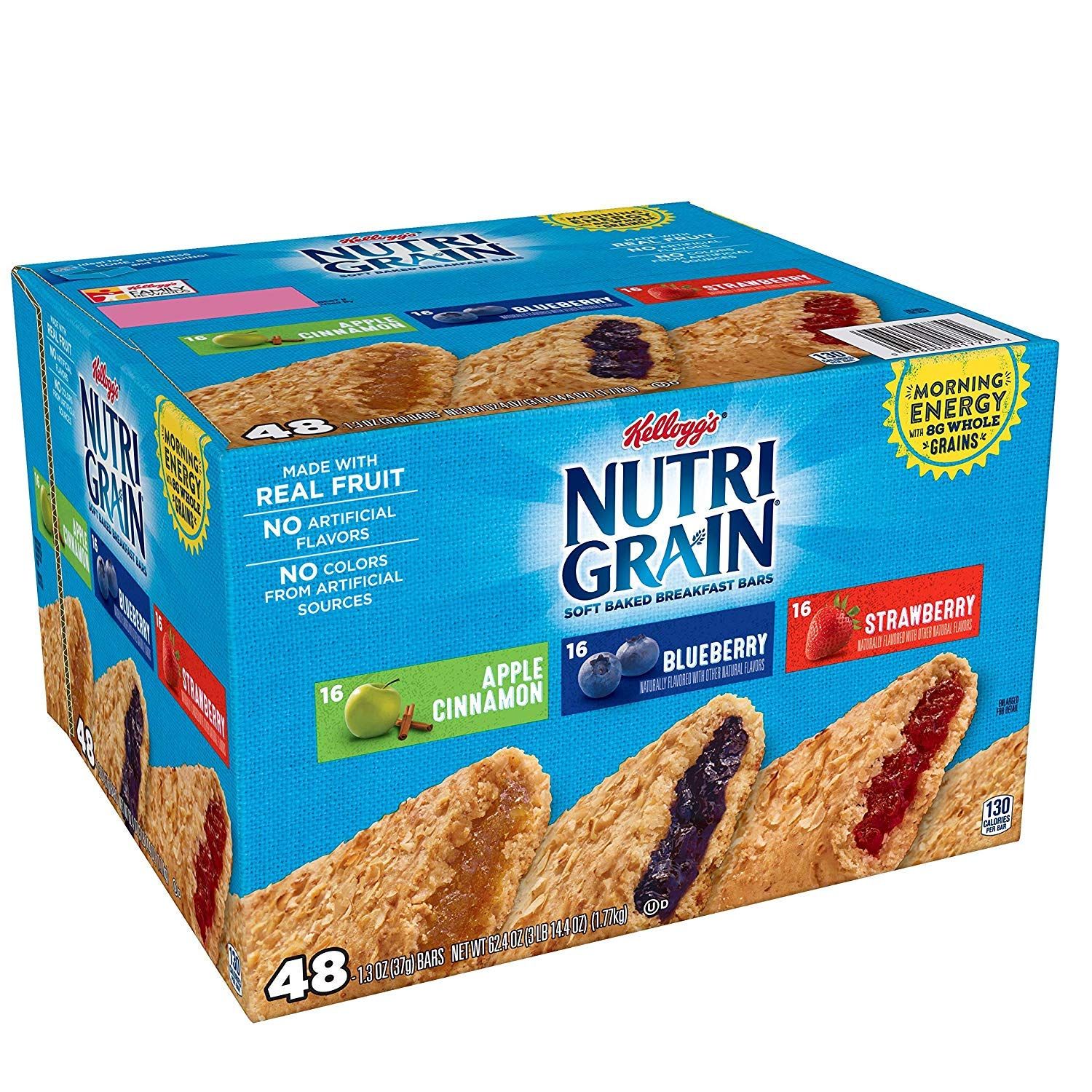 Kellogg Nutri-Grain Bars, 48 ct. AS