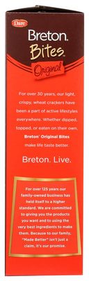 Dare Breton Minis Crackers, Original, 8 Ounce