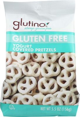Glutino Gluten Free Yogurt Covered Pretzels - Pack of 3
