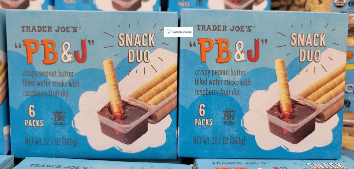 Trader Joes PB &amp; J Snack Duo 6 Pack 12.7oz 360g (Two Boxes)