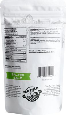 Far Field Crunchy Roasted Edamame Bean Snack - Assorted - (Variety 3 pack) (3.53 Ounce (Pack of 3), Salted)