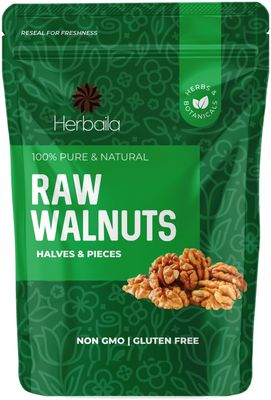 Walnuts Halves and Pieces 1LB, Chopped Walnuts, Premium Quality Walnuts Chopped, Raw Walnuts Bulk for Baking &amp; Cooking, Snack Topping, California Grown, Shelled Walnuts Unsalted 16oz