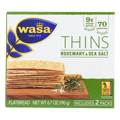 Wasa Thins Rosemary &amp; Salt