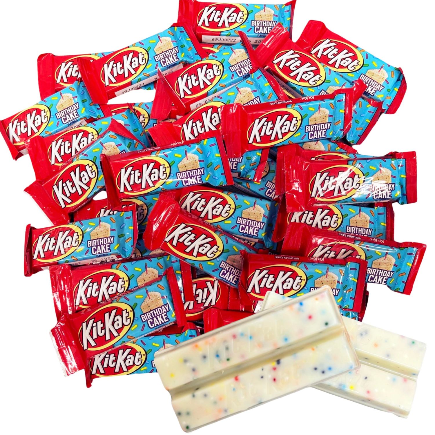 Kit Kat Birthday Cake Flavored Crisp Wafers Snack Size (2 Lb)