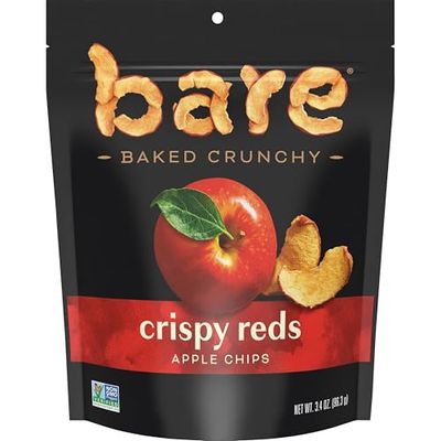 bare Baked Crunchy Apple Chips, Fujis &amp; Reds, 3.4oz Bag