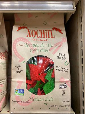 Xochitl, Christmas Corn Chips, 12 Oz