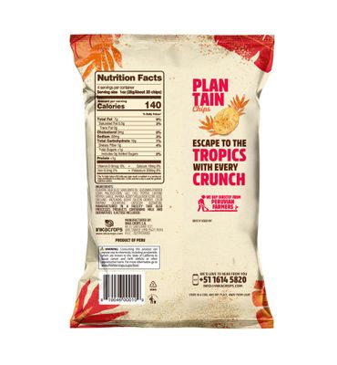 Inka Crops Chile Picante Plantain Chips (Pack of 1)