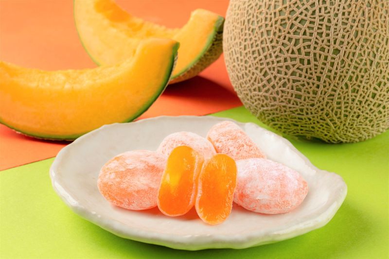 Mochi Melon Premium Traditional Japanese Rice Cakes, 130g, Soft Chewy Wagashi Food Sweets Estala