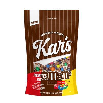 Kar&#39;s Nuts Favorite Mix with M&amp;M&#39;S Candies - 20oz (Pack of 6)