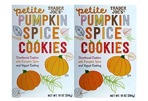 Trader Joe&#39;s Petite Pumpkin Spice Cookies 10 oz. (Pack of 2)