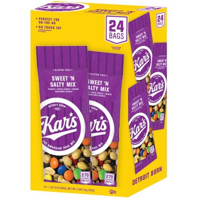 Kar&#39;s Nuts Snacks FOOD,NUTS,SWT N SLTY,24PK (Pack of5)