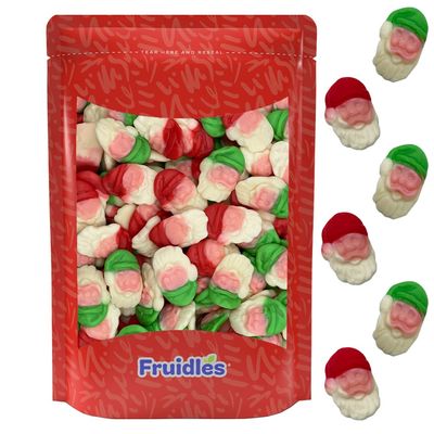 Fruidles Christmas Santa Treat, Fun and Festive Holiday Snacking, Party flavor (Half-Pound)