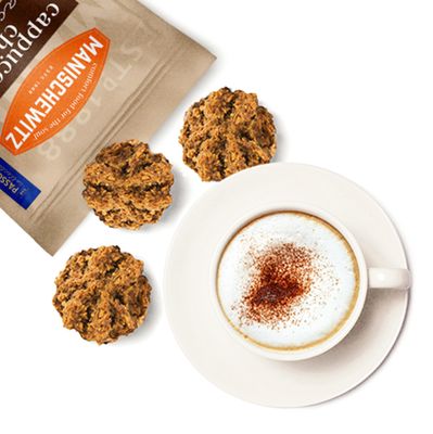Manischewitz Cappucino Chip Macaroons, 10 oz | Coconut Macaroons | Resealable Bag | Dairy Free | Gluten Free Coconut Cookie | Kosher for Passover