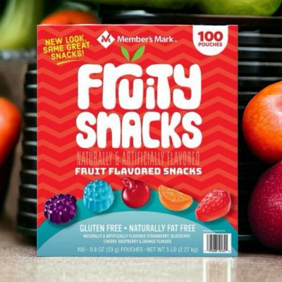Generic Member&#39;s_Mark Fruity Snacks, 0.8 oz., 100 pk.