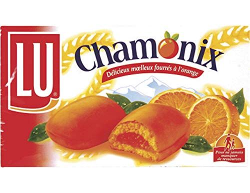 LU - Chamonix Orange - French Cookies Orange Filled - 20 Cookies